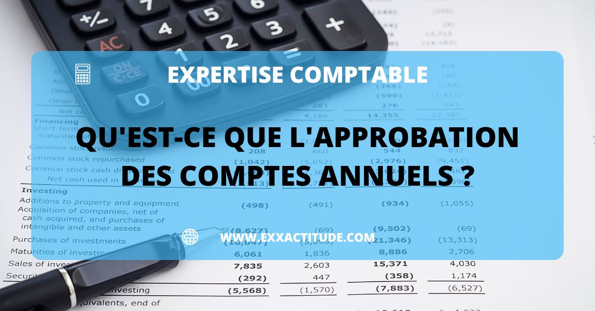 approbation des comptes annuels