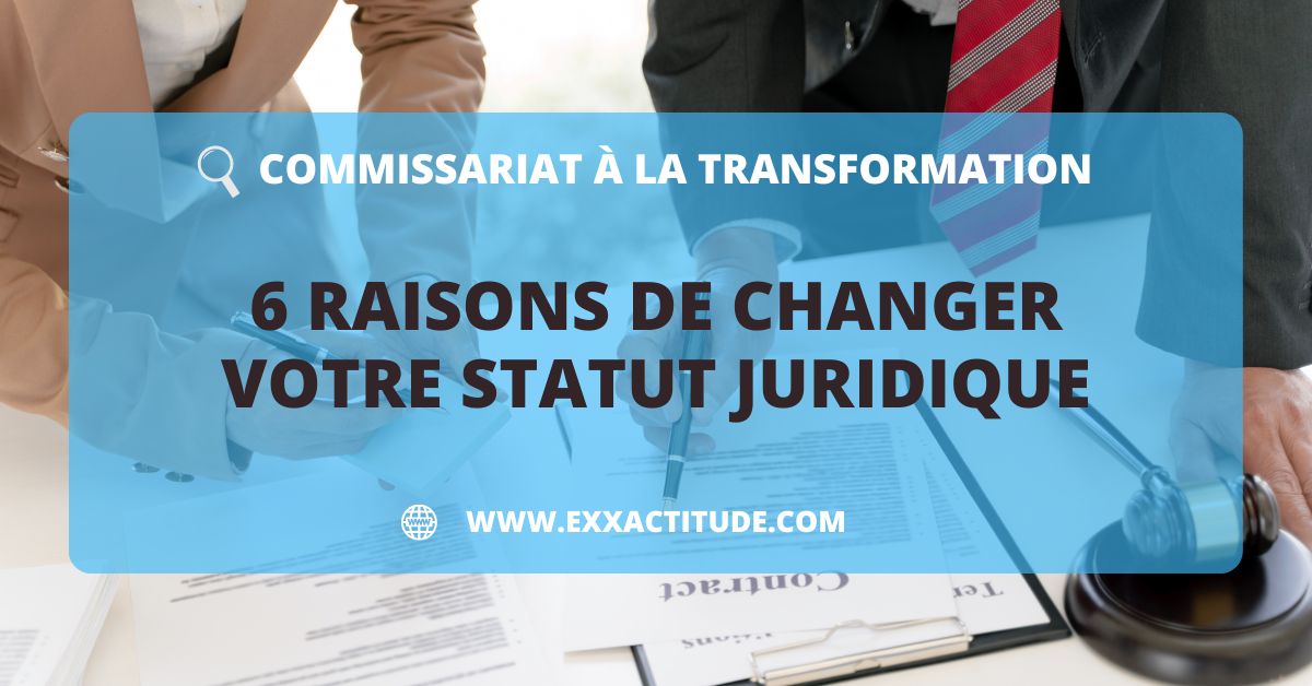 changer de statut juridique